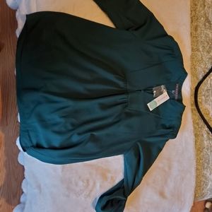 Sylvester split neck blouse